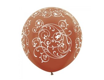 Sempertex 24 inch  - Filigree - Metallic Copper 573