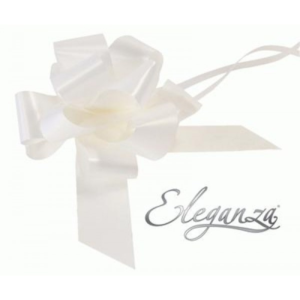 Pull Bows - White - 50mm 20 stks