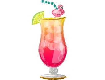 Tropical Drink - Flamingo - 50x104 cm - Anagram
