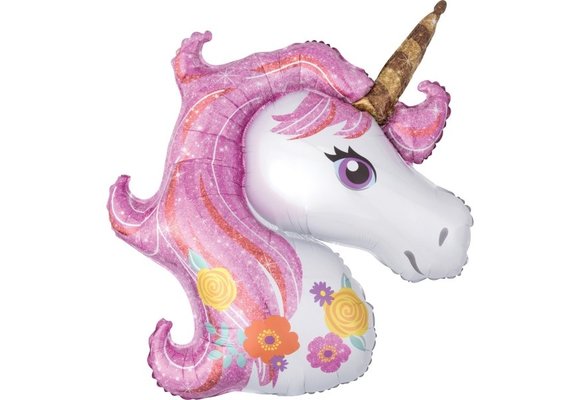 Unicorn Head Magical Shape - A84cm x 74cm