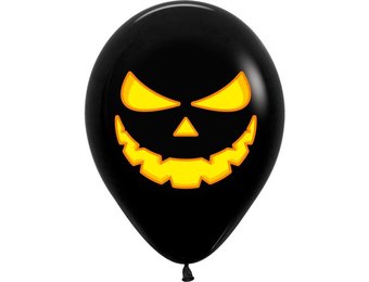 Sempertex 12 inch  - Pumpkin Light - Black 080