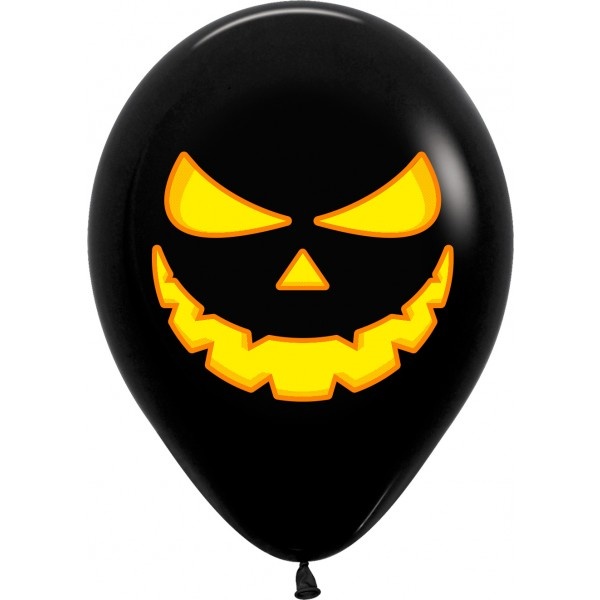 Sempertex 12 inch  - Pumpkin Light - Black 080