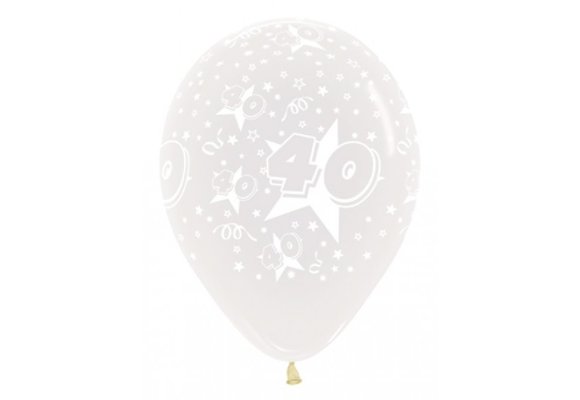 Sempertex 12 inch  - Cijfer 40 - CRL Clear 390