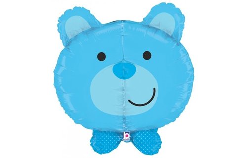 3D Baby Boy Bear - 27 inch - Betallic - SUPERSALE