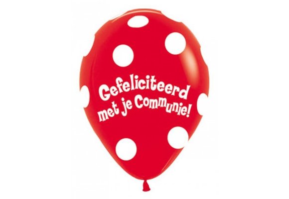 SALE > R18 - Communie - Red 015-25 stuks