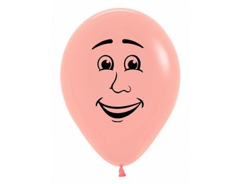 Sempertex 12 inch - Man's Face - Peach Blush 060