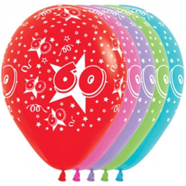 Sempertex 12 inch - Cijfer 60 - Asssortiment - 25 Stuks