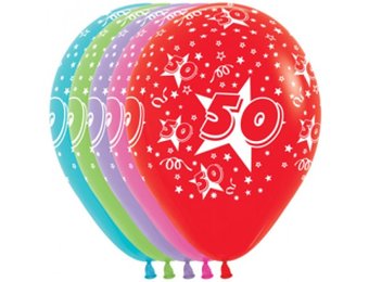 R12 - Cijfer 50 - Assortiment - 25 Stuks