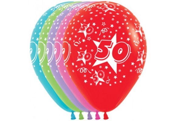 R12 - Cijfer 50 - Assortiment - 25 Stuks