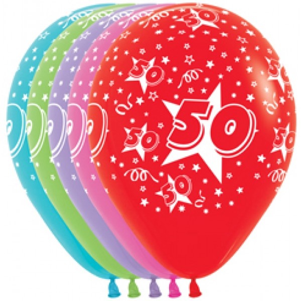 Sempertex 12 inch  - Cijfer 50 - Ast 000