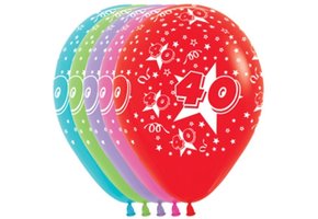 Sempertex 12 inch  - Cijfer 40 - Assortment- 25pcs
