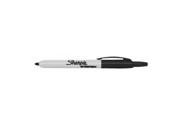 SALE > Sharpie Fine Point Marker - Retractable Black