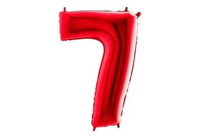Cijfer Red 7 - Grabo - 40 inch