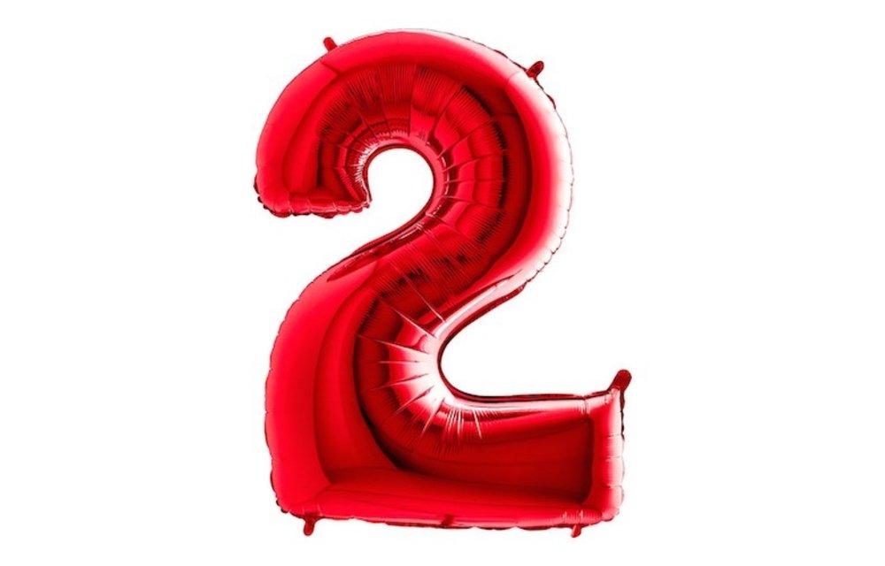 Cijfer Red 2 - Grabo - 40 inch