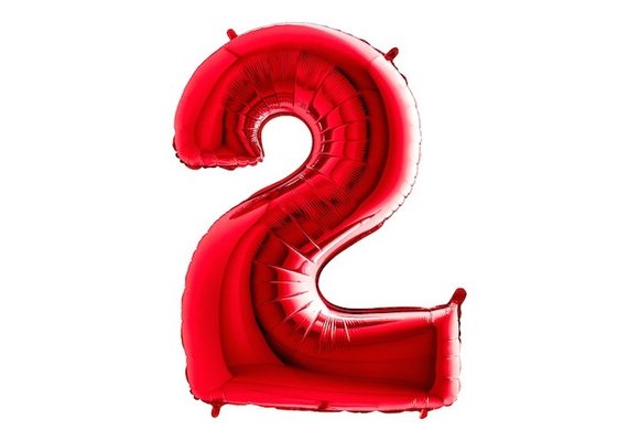 Cijfer Red 2 - Grabo - 40 inch