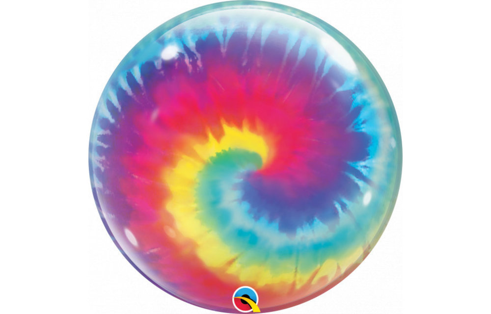 BUBBLE Tie Dye Swirls - 22 inch - Qualatex
