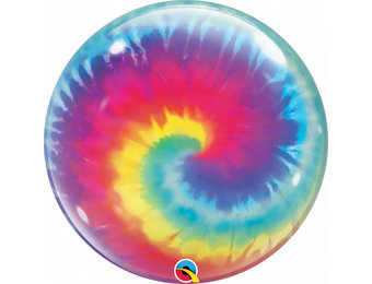 SALE > BUBBLE Tie Dye Swirls - 22"/56cm