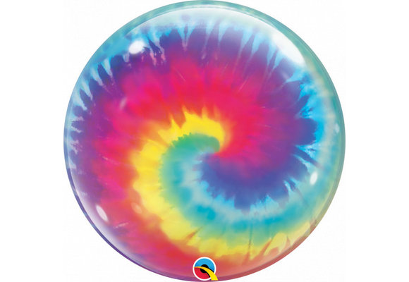 SALE > BUBBLE Tie Dye Swirls - 22 inch - Qualatex.