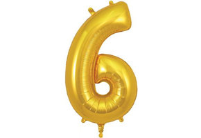 Cijfer Gold 6 - O34"