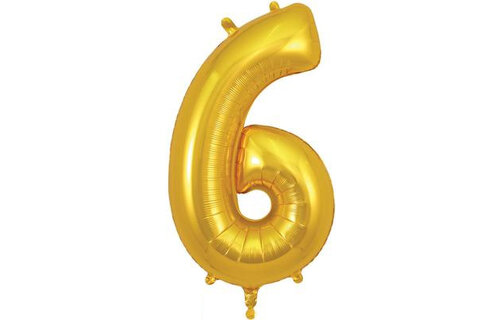 Cijfer Gold 6 - O34"