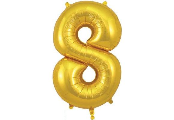 Cijfer Gold 8 - O34"