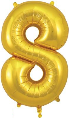 Cijfer Gold 8 - O34"