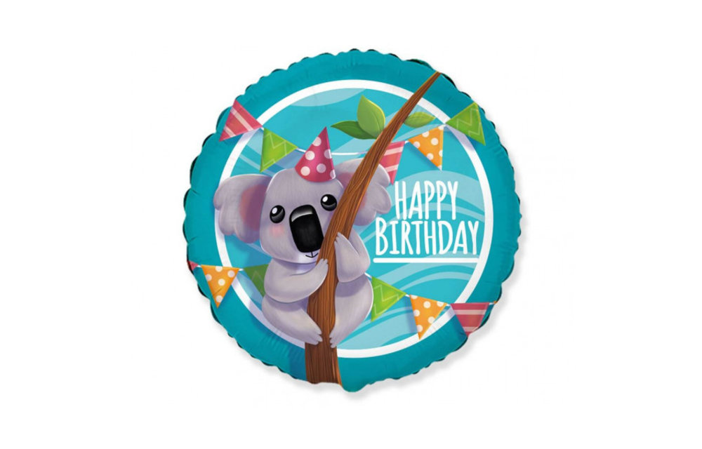 Birthday - Koala - 18 inch - Flexmetal