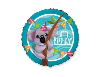 Happy Birthday - Koala - Flex - 18 inch - 2 ct