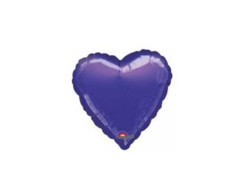SALE > Heart - Purple A9"/22cm - leeg