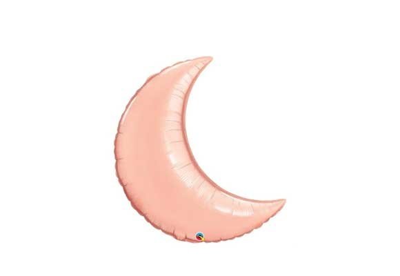 Crescent Moon - Rose Gold Q9"/23cm - 5 ct