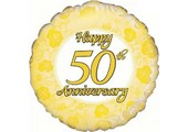 Happy 50th Anniversary - O18"/45cm