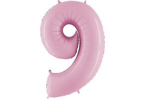 Cijfer Pink 9 - Grabo - 40 inch