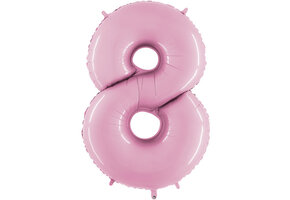 Cijfer Pink 8 - Grabo - 40 inch