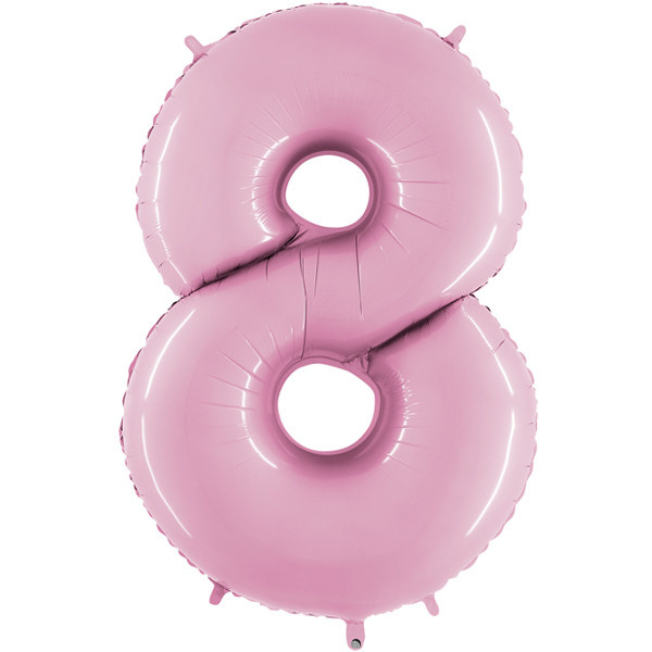 Cijfer Pink 8 - Grabo - 40 inch