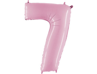 Cijfer Pastel Pink 7 - G40"/101cm