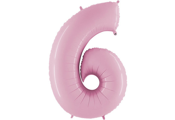 Cijfer Pink 6 - G40"/101cm