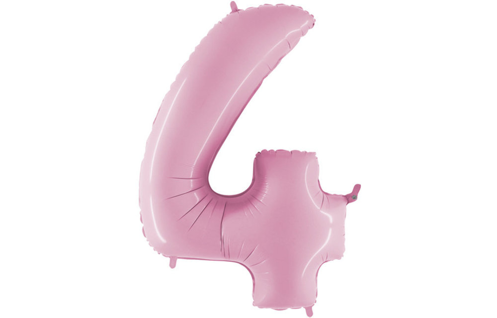 Cijfer Pink 4 - Grabo - 40 inch