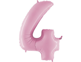 Cijfer Pastel Pink 4 - G40"/101cm