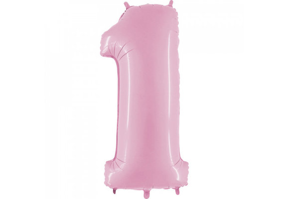 Cijfer Pink 1 - G40"/101cm