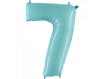 Cijfer Pastel Blue 7 - G40"/101cm