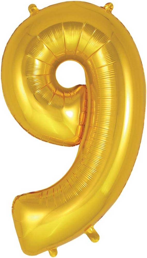 Cijfer Gold 9 - O34"
