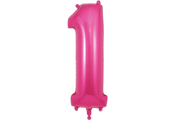 SALE > Cijfer Fuchsia - 1 - Oaktree 34 inch