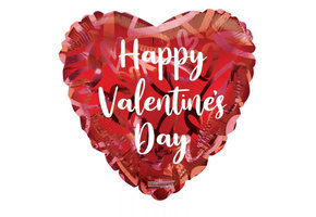 ECO - Heart Happy Valentines Day - 18 inch - Kaleidoscope