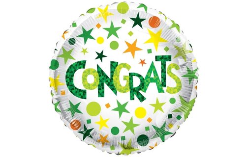 SALE > ECO - Congratulations Green - K18"