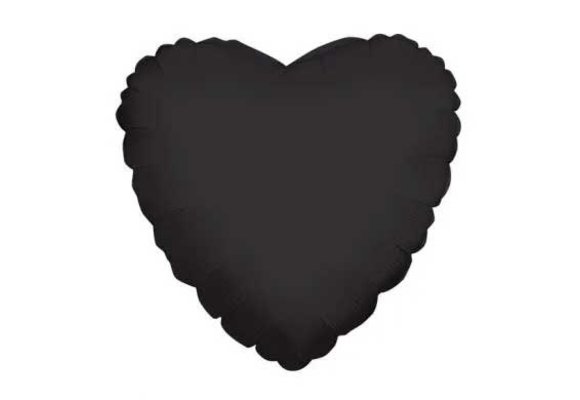 Heart - Black - 18 inch - Kaleidoscope.