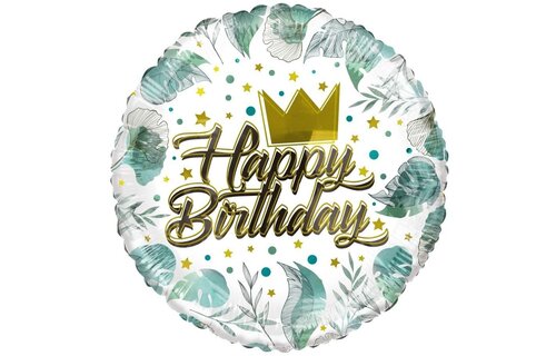 ECO - Birthday Crown & Leaves - K18"