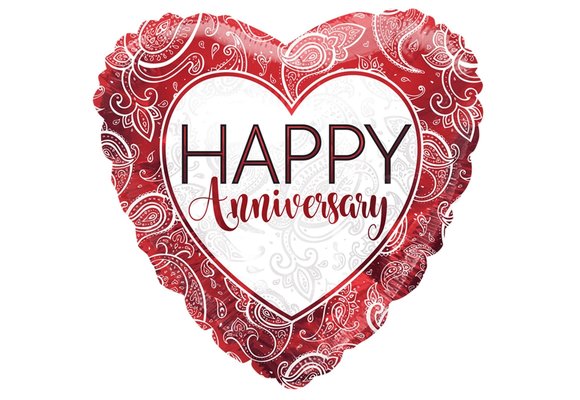 SALE > ECO - Anniversary Ornaments Rubi - 18 inch - K