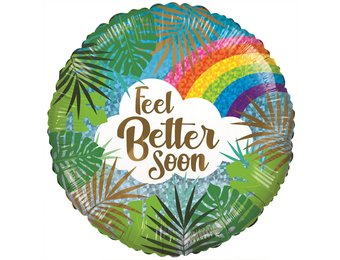 ECO - Feel Better Soon Leaves & Rainbow - K18"