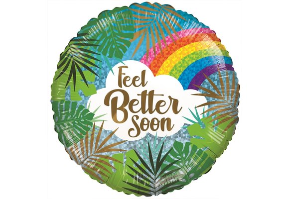 ECO - Feel Better Soon Leaves & Rainbow - K18"