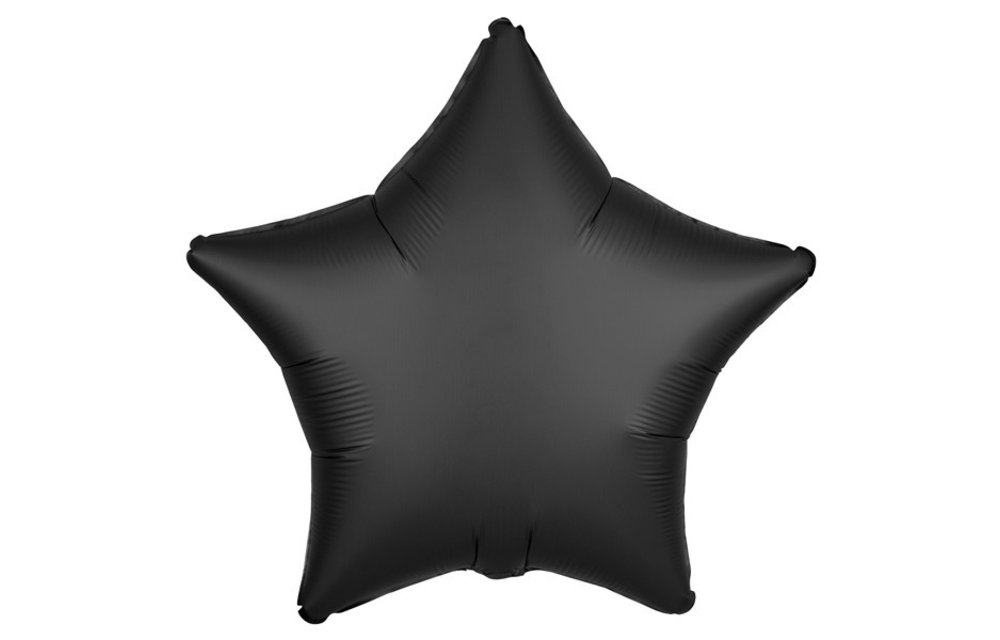Star - Satin Luxe Onyx Black - 18 inch - Anagram